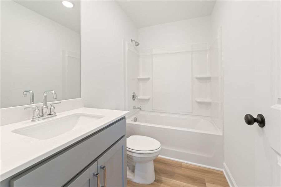 Furnished interior view inside a new home in Wilkins Walk, Mableton (Image 6).