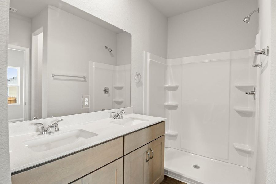 Furnished interior view inside a new home in Cloverleaf, Austin (Image 7).