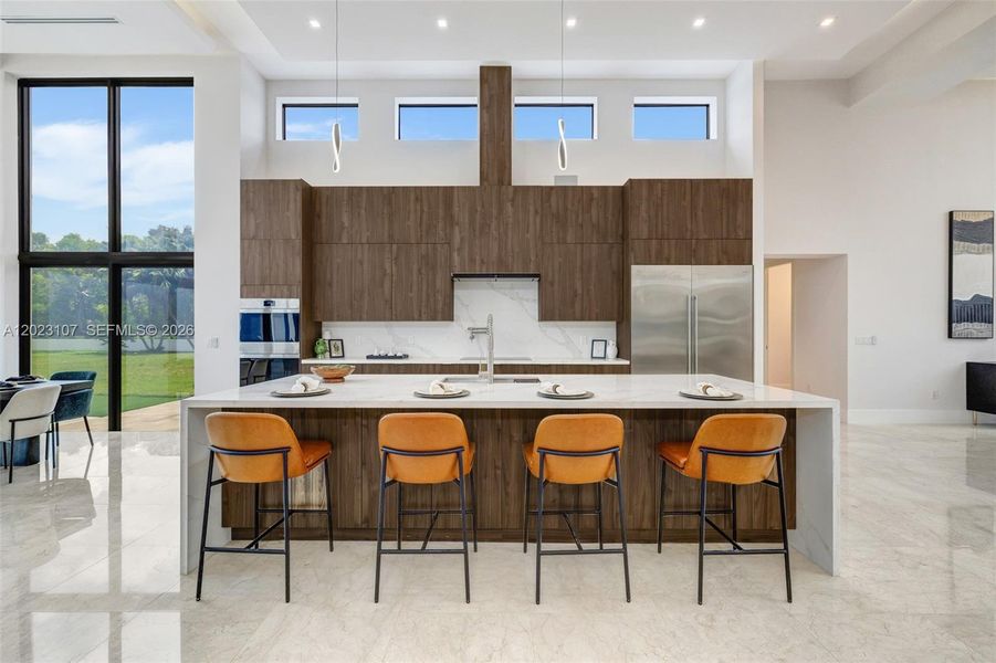 Furnished interior view inside a new home in , Cooper City (Image 8).