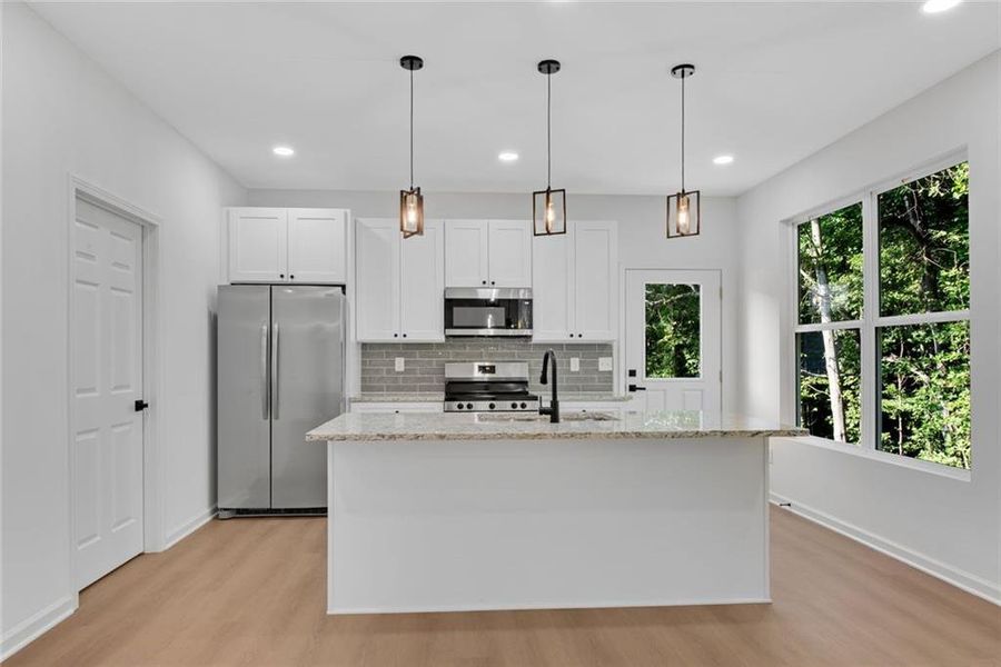Furnished interior view inside a new home in , Ellenwood (Image 8).