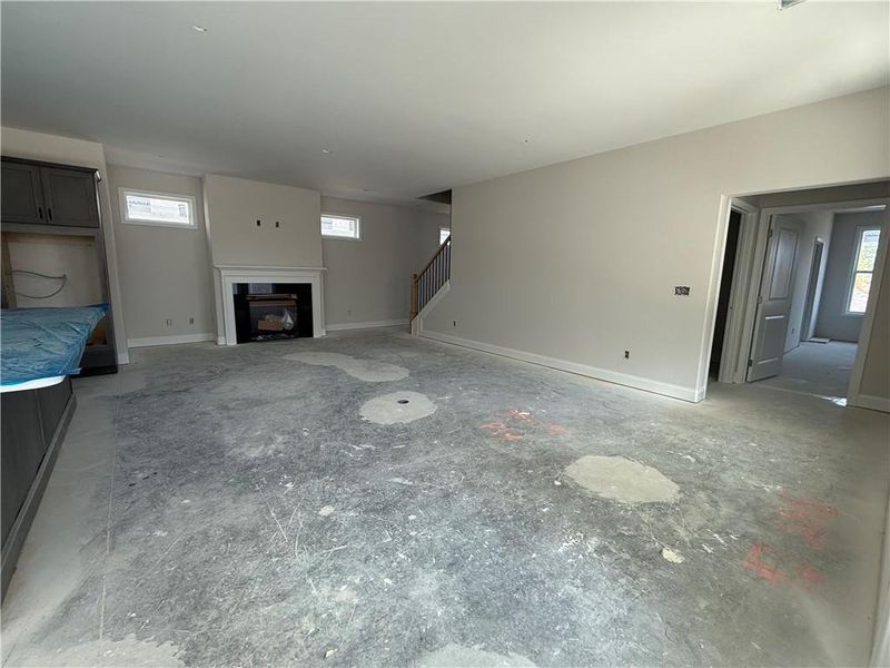 In-progress construction of a new home in , Hiram, GA (Image 23).