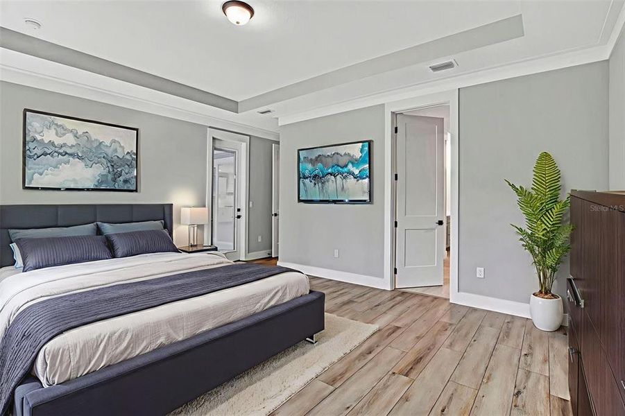 Furnished interior view inside a new home in , Palm Coast (Image 9).