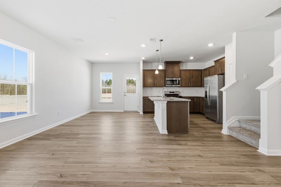 Furnished interior view inside a new home in Poets Walk, Whitsett (Image 40).