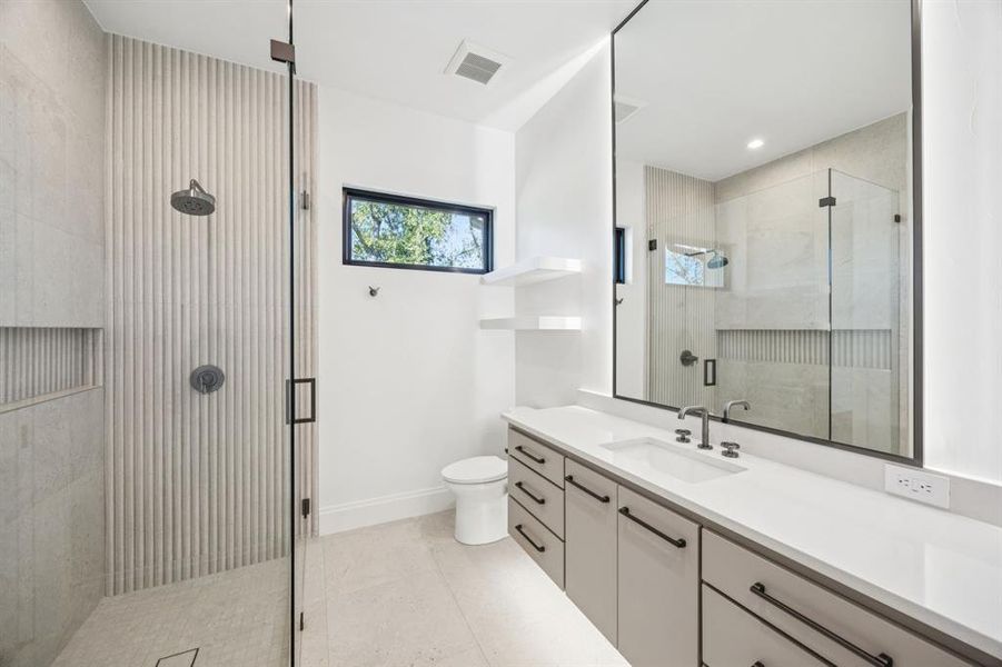 Furnished interior view inside a new home in , Southlake (Image 9). Furnished interior view inside a new home in , Southlake (Image 9).