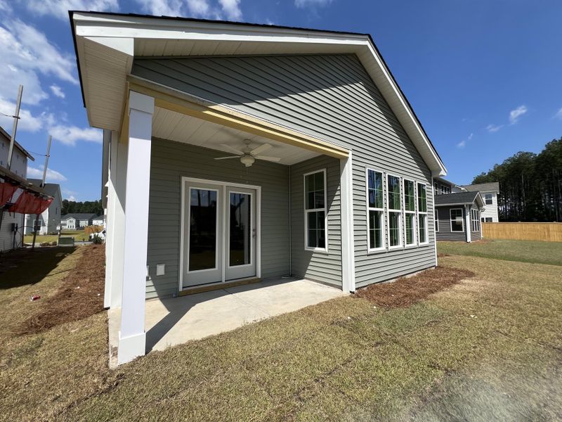 Exterior details and patio area of a home in Lochton, Summerville (Image 27). Exterior details and patio area of a home in Lochton, Summerville (Image 27).