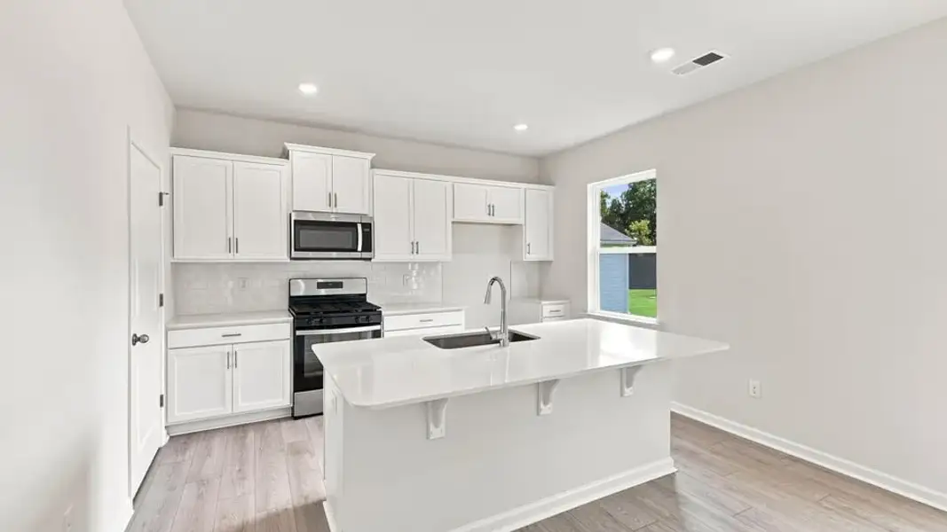 Furnished interior view inside a new home in Rocky River Ridge, Anderson (Image 9).