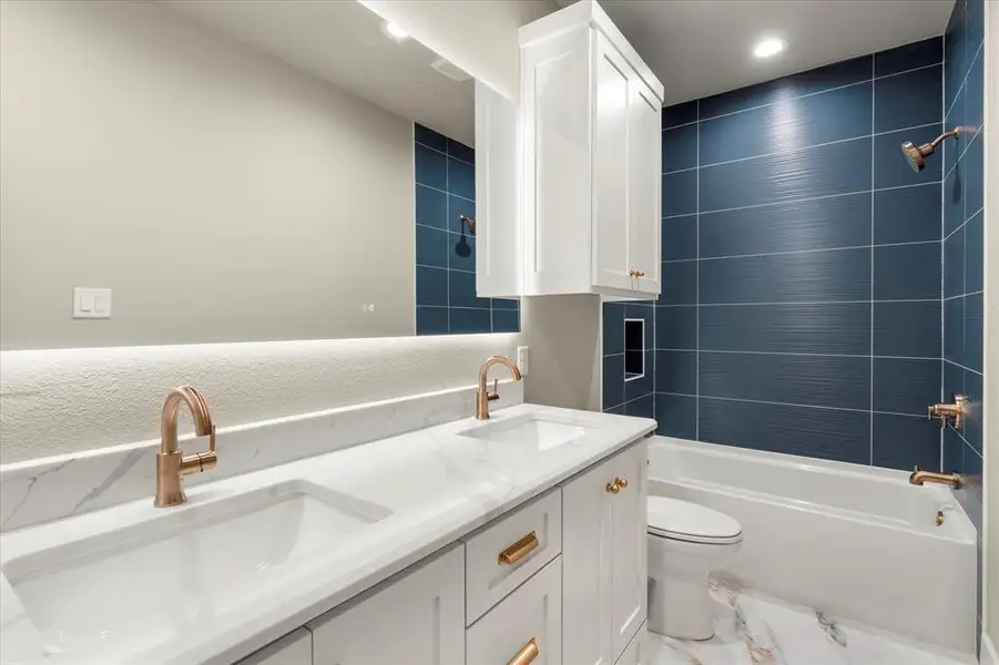 Furnished interior view inside a new home in , Tool (Image 13).