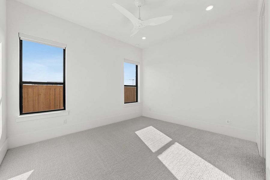 Representative unfurnished interior of a home built from the Ladera by Landon Homes in Fields - Brookside North, Frisco (Image 41). Representative unfurnished interior of a home built from the Ladera by Landon Homes in Fields - Brookside North, Frisco (Image 41).