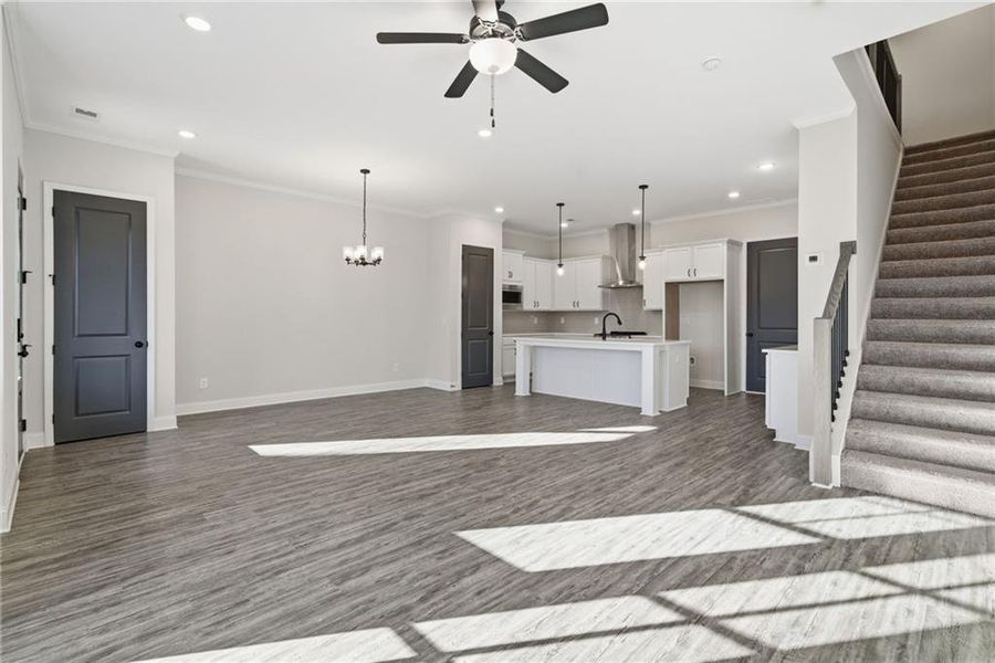 Spacious, unfurnished interior of a new home in Serenity, Hapeville (Image 27).