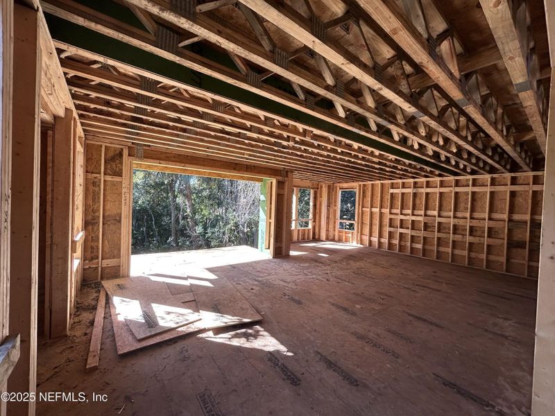 In-progress construction of a new home in , Atlantic Beach, FL (Image 9).