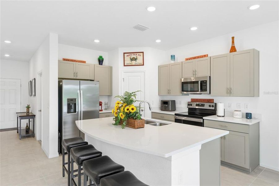 Furnished interior view inside a new home in , Nokomis (Image 5).