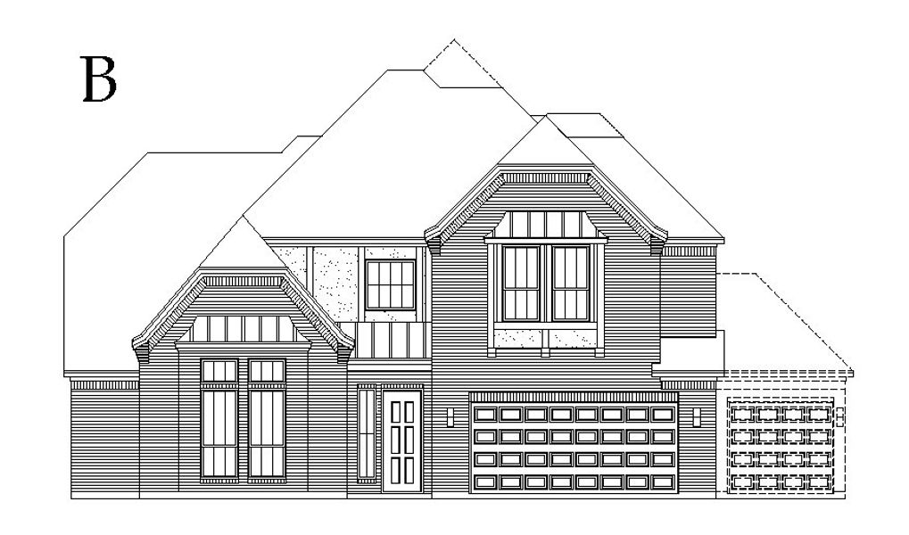 Representative rendering of the exterior for the Cardiff by Windsor Homes (Image 4).