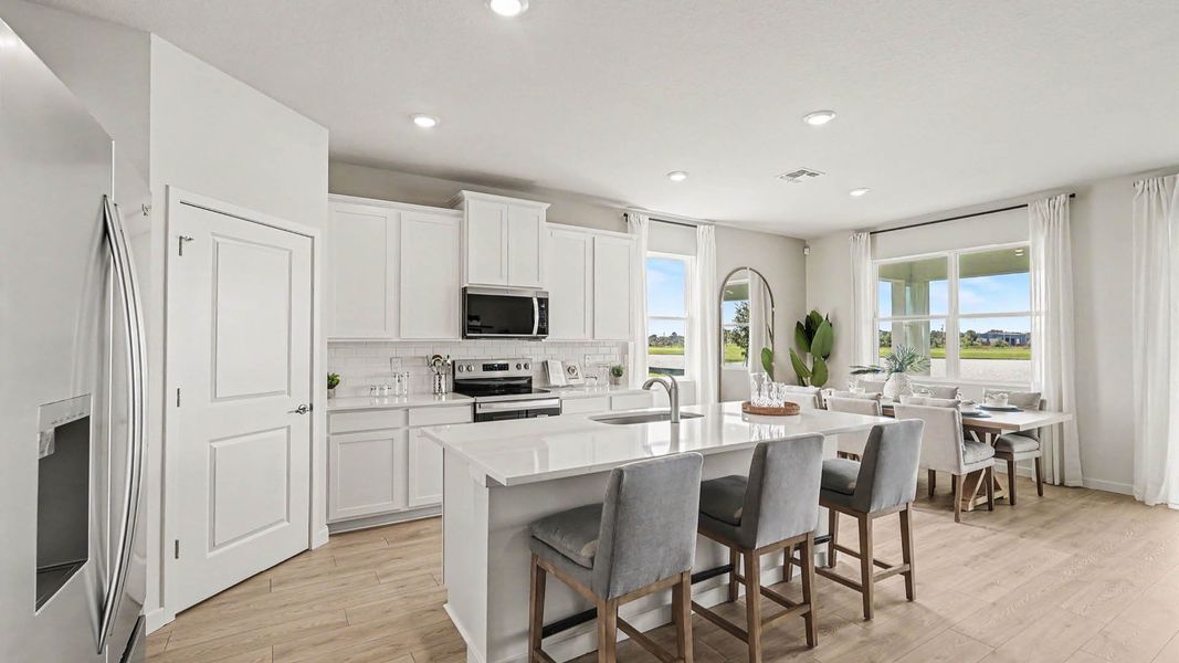 Representative furnished interior of a home built from the Delray by D.R. Horton in Cypress Bay West, Palm Bay (Image 8). Representative furnished interior of a home built from the Delray by D.R. Horton in Cypress Bay West, Palm Bay (Image 8).