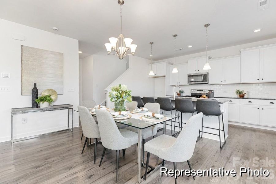 Furnished interior view inside a new home in Eagles Crest, Pageland (Image 9). Furnished interior view inside a new home in Eagles Crest, Pageland (Image 9).