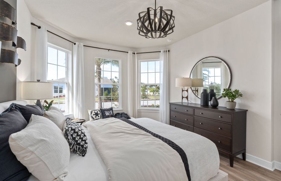Representative furnished interior of a home built from the Mystique Grand by Del Webb in Del Webb Oasis, Winter Garden (Image 18).
