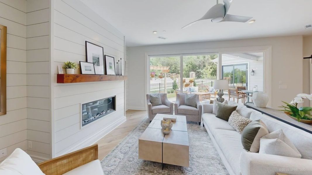 Representative furnished interior of a home built from the Promenade by Epcon Communities in The Courtyards at Stewarts Creek, Smyrna (Image 18).