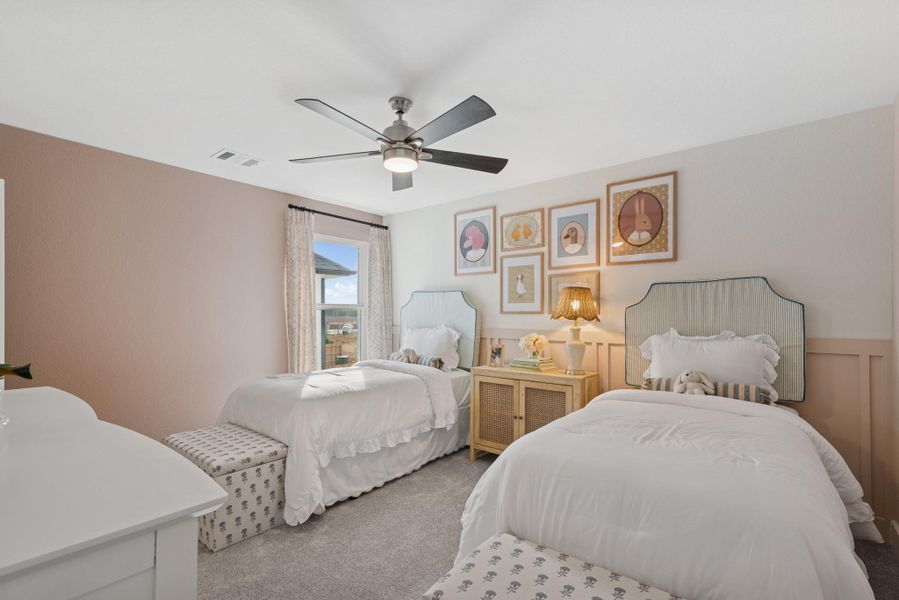 Furnished interior view inside a new home in Wildrye, Waller (Image 10).