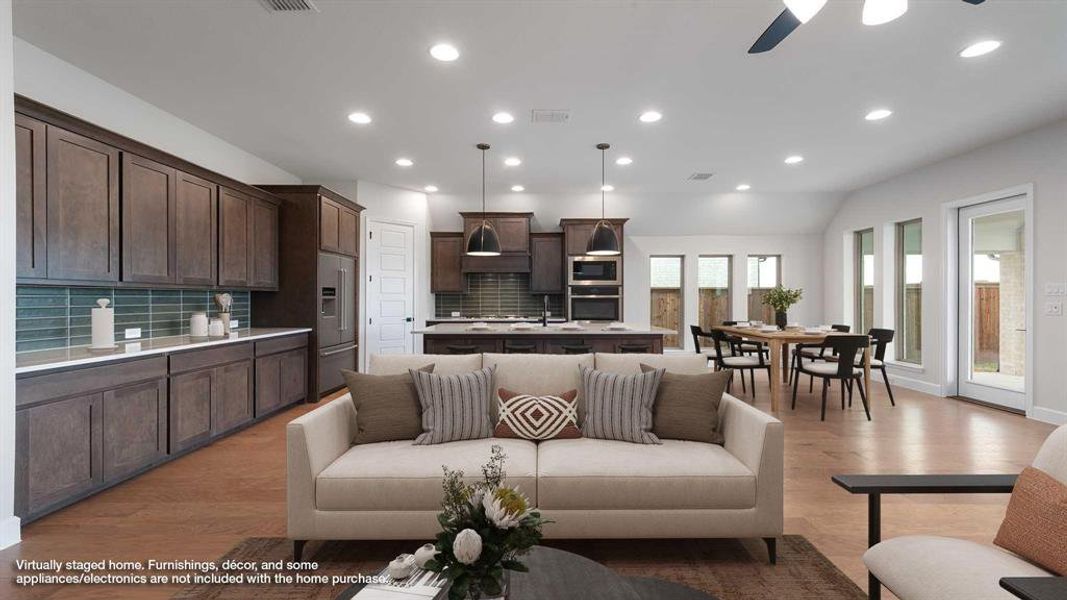Furnished interior view inside a new home in North Sky, Celina (Image 10). Furnished interior view inside a new home in North Sky, Celina (Image 10).
