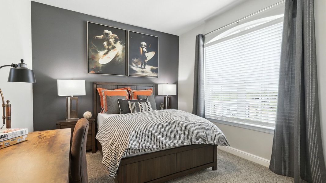 Furnished interior view inside a new home in Lakeview Pointe, Grand Prairie (Image 29).