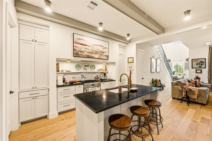 Furnished interior view inside a new home in , Aledo (Image 25).