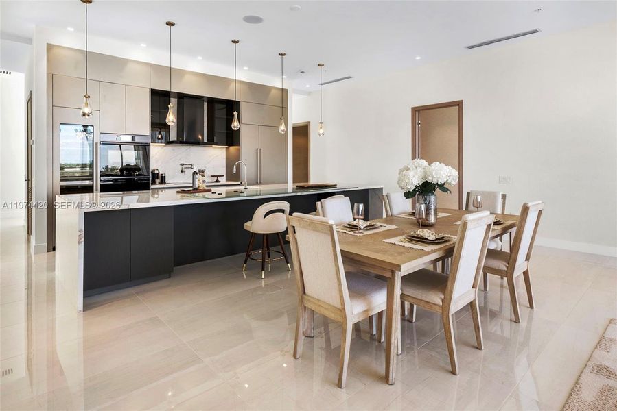 Furnished interior view inside a new home in , Delray Beach (Image 28). Furnished interior view inside a new home in , Delray Beach (Image 28).