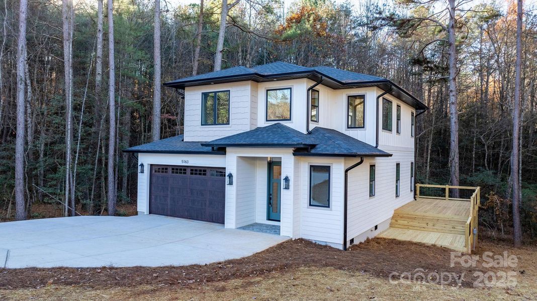 Front exterior of a new home in , Granite Falls, NC, highlighting curb appeal (Image 2).