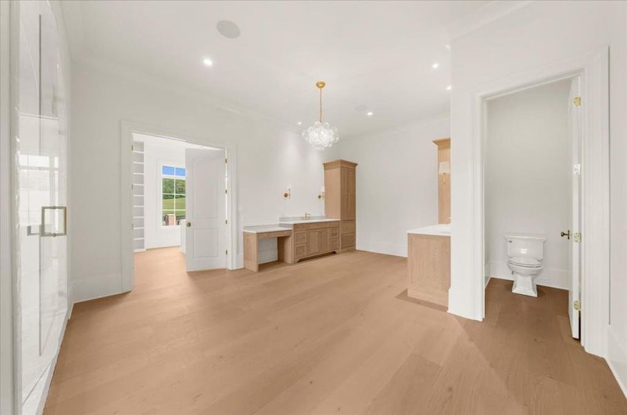 Spacious, unfurnished interior of a new home in , Canton (Image 78).