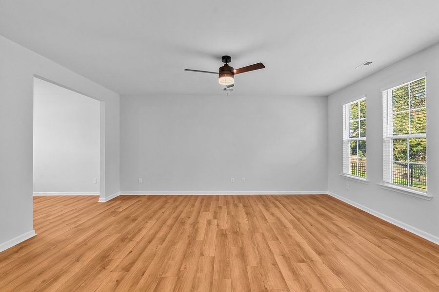 Spacious, unfurnished interior of a new home in Watkins Landing, Kernersville (Image 29).