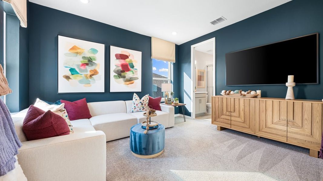 Representative furnished interior of a home built from the Bahama by Taylor Morrison in Palms at Coasterra, Palmetto (Image 9).