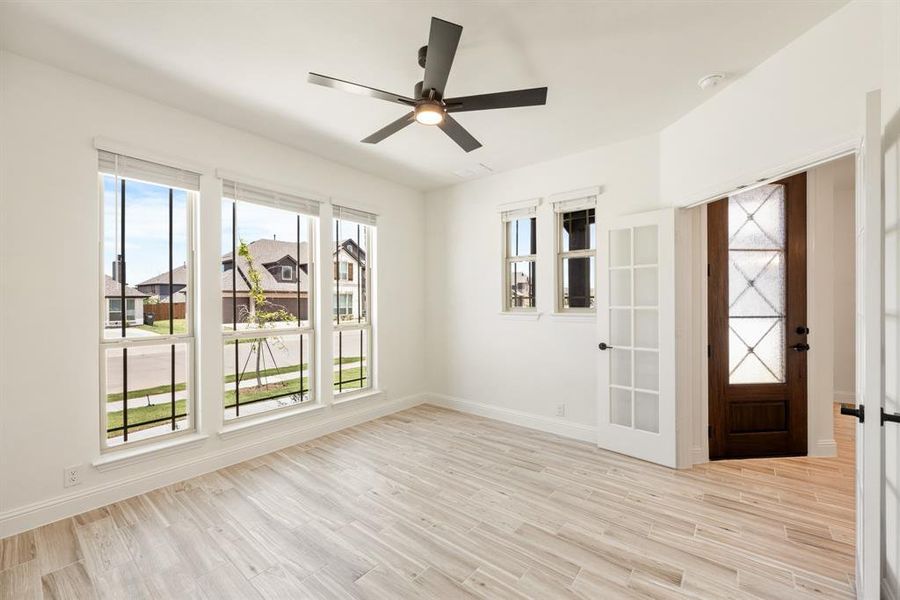 Spacious, unfurnished interior of a new home in Grand Heritage, Lavon (Image 37). Spacious, unfurnished interior of a new home in Grand Heritage, Lavon (Image 37).
