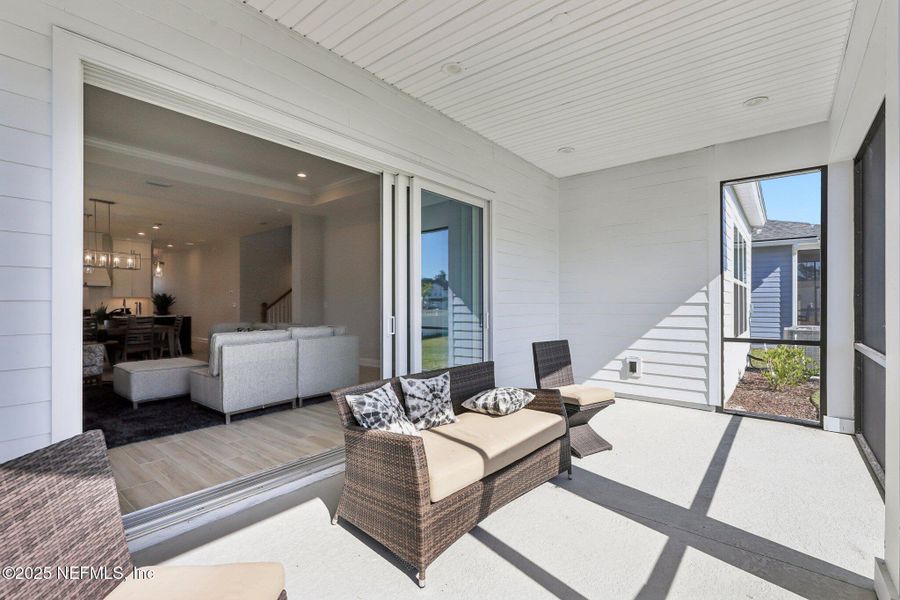 Exterior details and patio area of a home in Courtney Chase, St. Augustine (Image 34). Exterior details and patio area of a home in Courtney Chase, St. Augustine (Image 34).