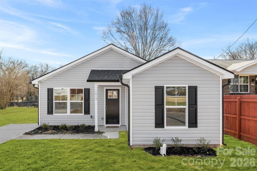 Front exterior of a new home in , Salisbury, NC, highlighting curb appeal (Image 15).