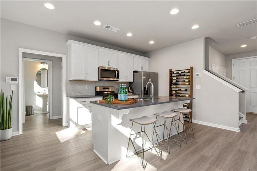 Furnished interior view inside a new home in Harmony, Auburn (Image 42).