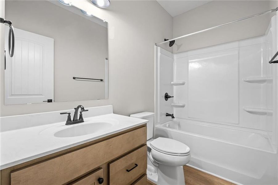 Furnished interior view inside a new home in Easton Park, Dallas (Image 6). Furnished interior view inside a new home in Easton Park, Dallas (Image 6).