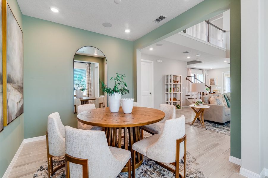 Furnished interior view inside a new home in The Waters at Center Lake Ranch, St. Cloud (Image 15).