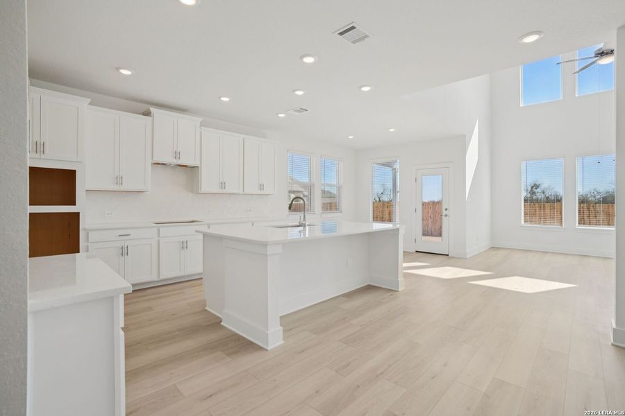 Furnished interior view inside a new home in Carmel Ranch, Schertz (Image 13). Furnished interior view inside a new home in Carmel Ranch, Schertz (Image 13).