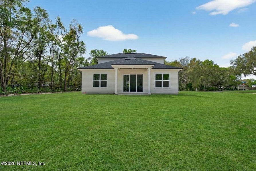 Exterior details and patio area of a home in , Yulee (Image 43). Exterior details and patio area of a home in , Yulee (Image 43).