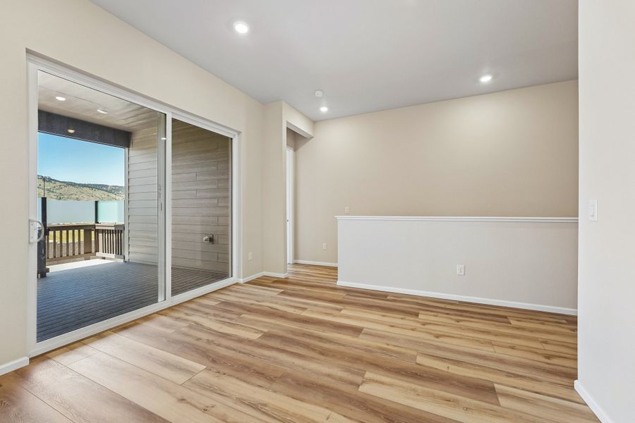 Spacious, unfurnished interior of a new home in The Manors Collection at Golden Overlook, Lakewood (Image 12). Spacious, unfurnished interior of a new home in The Manors Collection at Golden Overlook, Lakewood (Image 12).