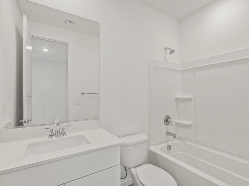 Furnished interior view inside a new home in Mesquite Mountain Ranch at Frontera, Surprise (Image 5).