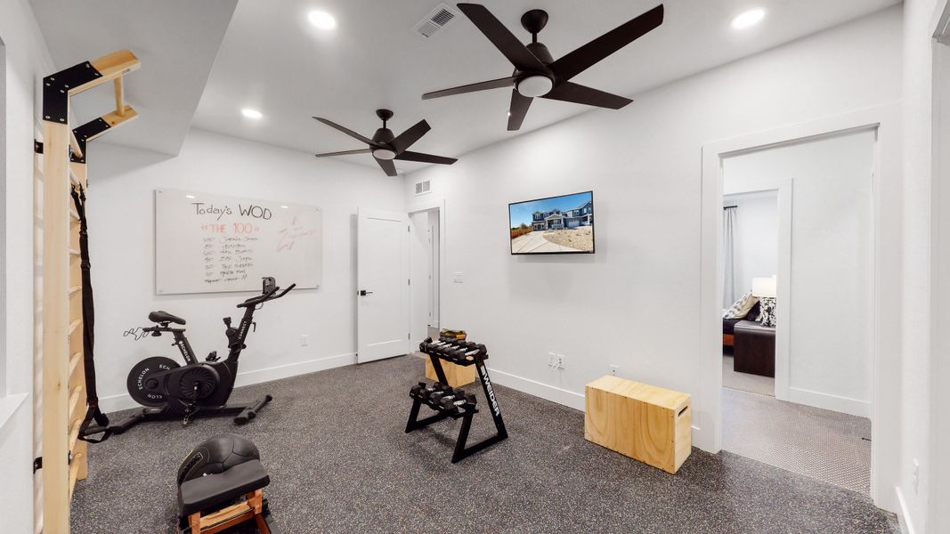 Furnished interior view inside a new home in Arras Park, Thornton (Image 62).