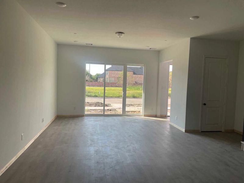 Family Room Construction Progress Family Room Construction Progress