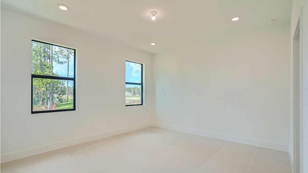 Representative unfurnished interior of a home built from the Avon by D.R. Horton in Preserves at Park Trace, Stuart (Image 12).