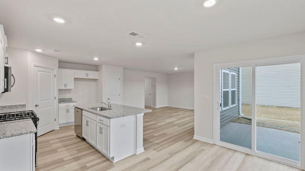 Furnished interior view inside a new home in Gibson Grove, Laurens (Image 11). Furnished interior view inside a new home in Gibson Grove, Laurens (Image 11).