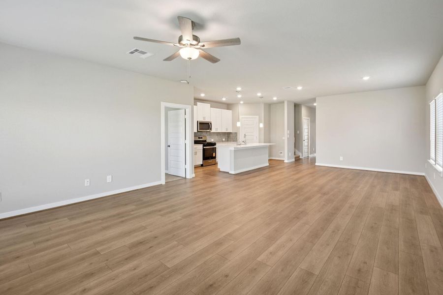 Photo is not of the actual home, but is an inspirational photo of builder’s model home and may depict options, furnishings, and/or decorator features that are not included