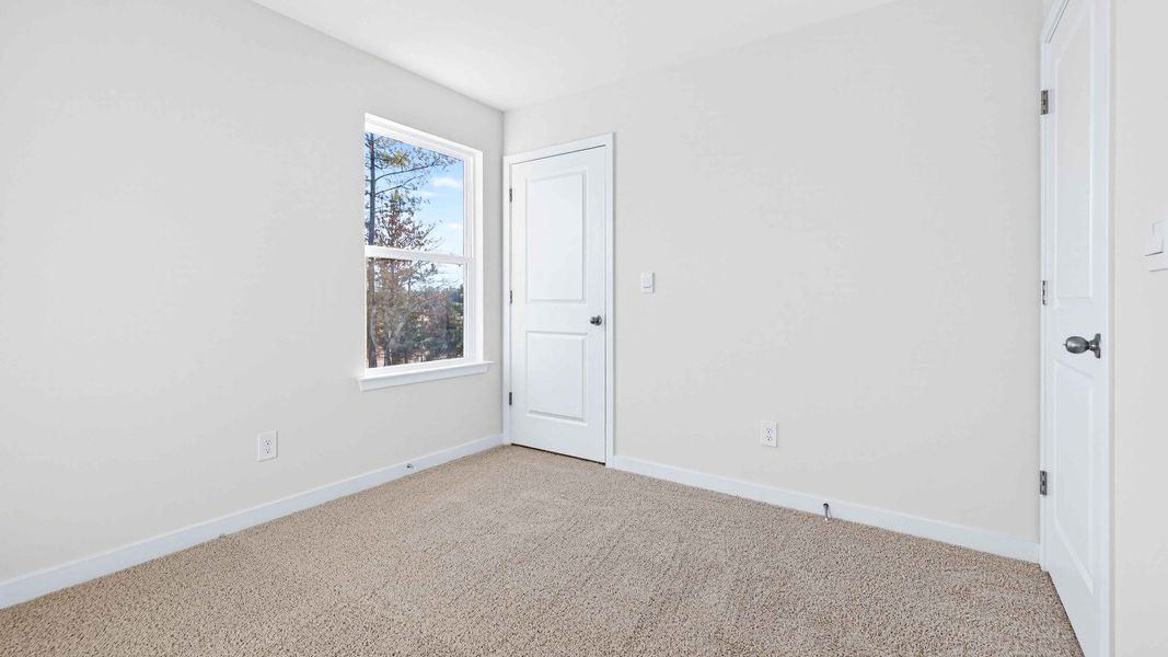 Spacious, unfurnished interior of a new home in Huffman Ridge, Hickory (Image 17). Spacious, unfurnished interior of a new home in Huffman Ridge, Hickory (Image 17).