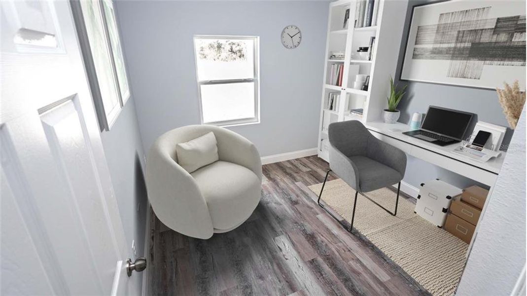 Furnished interior view inside a new home in , Dunnellon (Image 7).