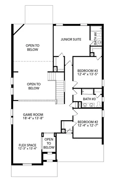 2D floor plan layout of this home in Green Meadows, Celina, TX (Image 3). 2D floor plan layout of this home in Green Meadows, Celina, TX (Image 3).