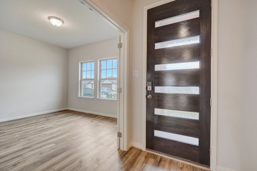 Entry in the Pearl floorplan at a Meritage Homes community.