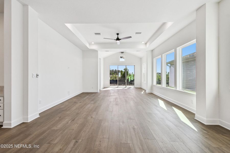Spacious, unfurnished interior of a new home in Evergreen Island at Silverleaf - Executive, St. Augustine (Image 14). Spacious, unfurnished interior of a new home in Evergreen Island at Silverleaf - Executive, St. Augustine (Image 14).