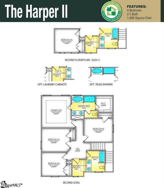 2D floor plan layout of this home in Shiloh Trail, Wellford, SC (Image 3). 2D floor plan layout of this home in Shiloh Trail, Wellford, SC (Image 3).